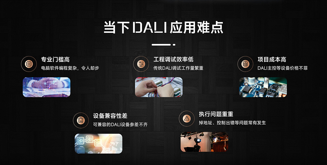 当下DALI应用的痛点图