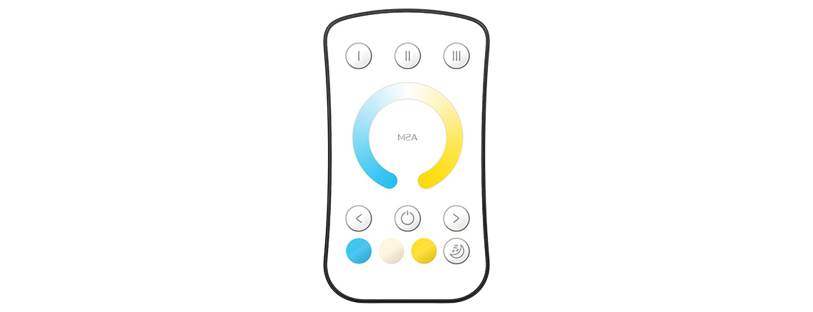 单区色温MINI遥控器 M2A/M2B